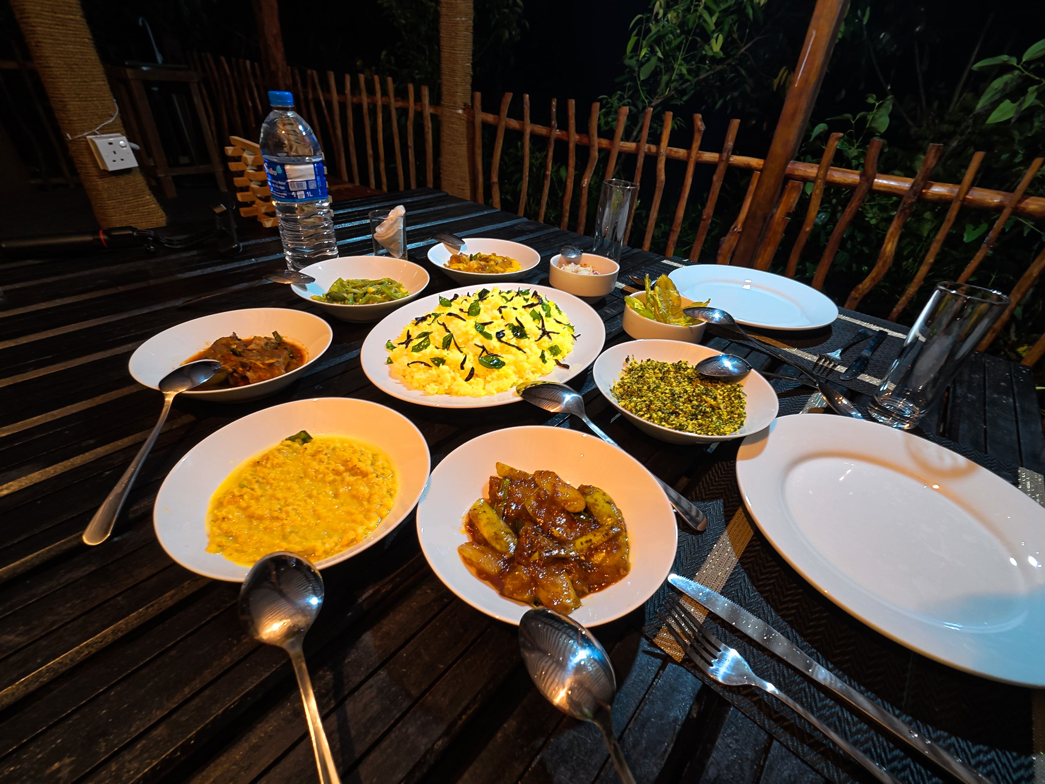 Dinner at Rainforest Vibe